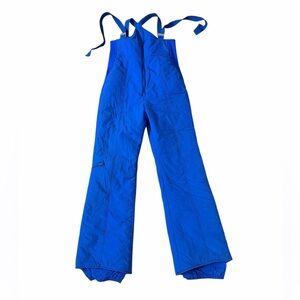 VTG 90s Profile Blue Snow Pants Snow Suit Outerwear Bob Overalls Mens Sz Medium